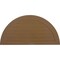 Ekena Millwork Half Round Gable Vent Louver, Non-Functional, 32"W x 16"H x 2 1/4"P GVHR32D - alternate 5